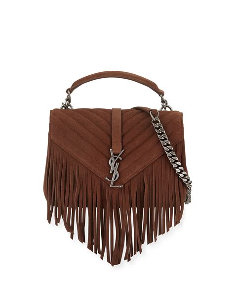 yves saint laurent fringe bag|ysl bag official website.